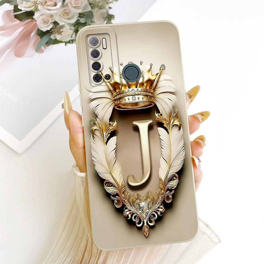 For Tecno Spark Power 2 Case LC8 Cool Fashion Letters Cover Soft TPU Phone Case For Tecno Spark Power 2 Power2 Back Cover Coque