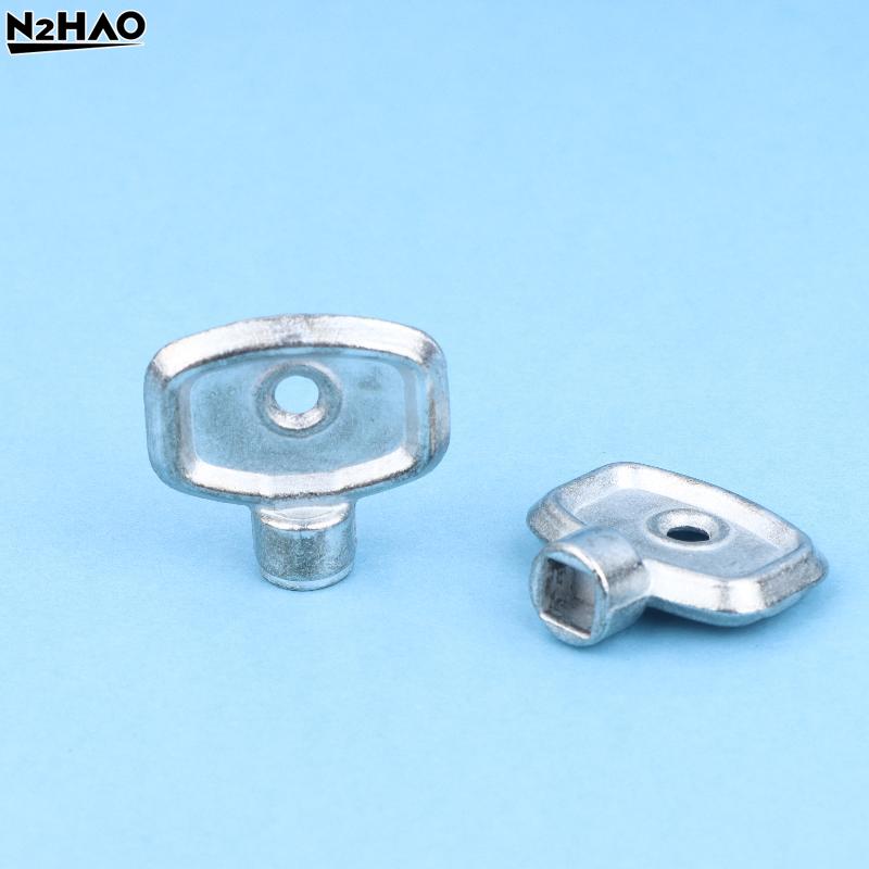 10Pcs Zinc Alloy Radiator Valve Key Plumbing Bleeding Key Radiator Exhaust Valve Keys For Heating Valves Repair Parts Tools