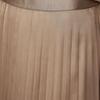 JNBY Pleated Mesh A-Line Mid-Length Skirt
