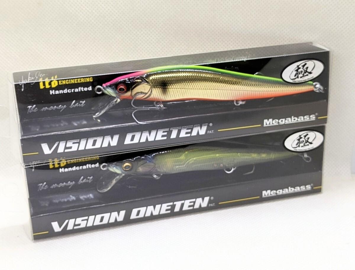 

Megabass VISION ONETEN SP-C 2pc Set Satsuki Ayu & Viziburu Gold 110mm Jerkbait