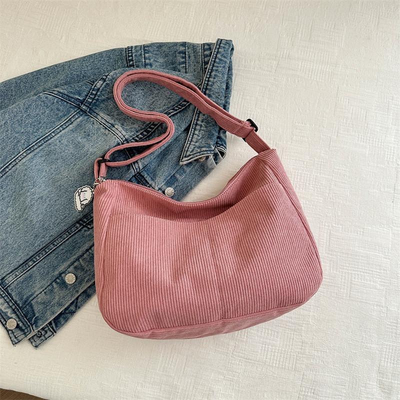 Stylish Canvas Tote Bag For Women In Trendy Spring Colors With Large Capacity