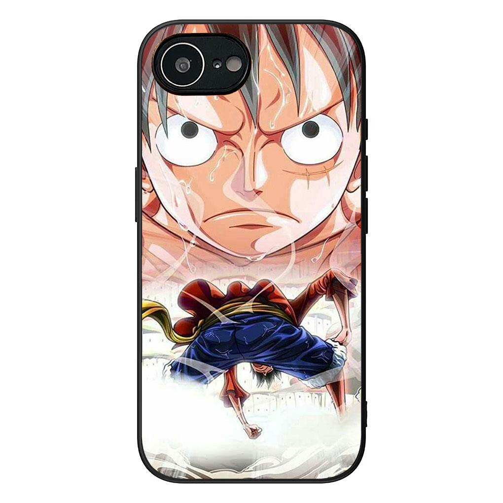 Soft Phone Cover for Apple iPhone 17 16 14 15 Pro Max Plus 15+ 16E XR ProMax Air Case One Luffy Pieces Tony Chopper Casing
