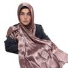 Malaysia's new imitation silky satin jacquard long scarf, women's shawl, headscarf MSL404