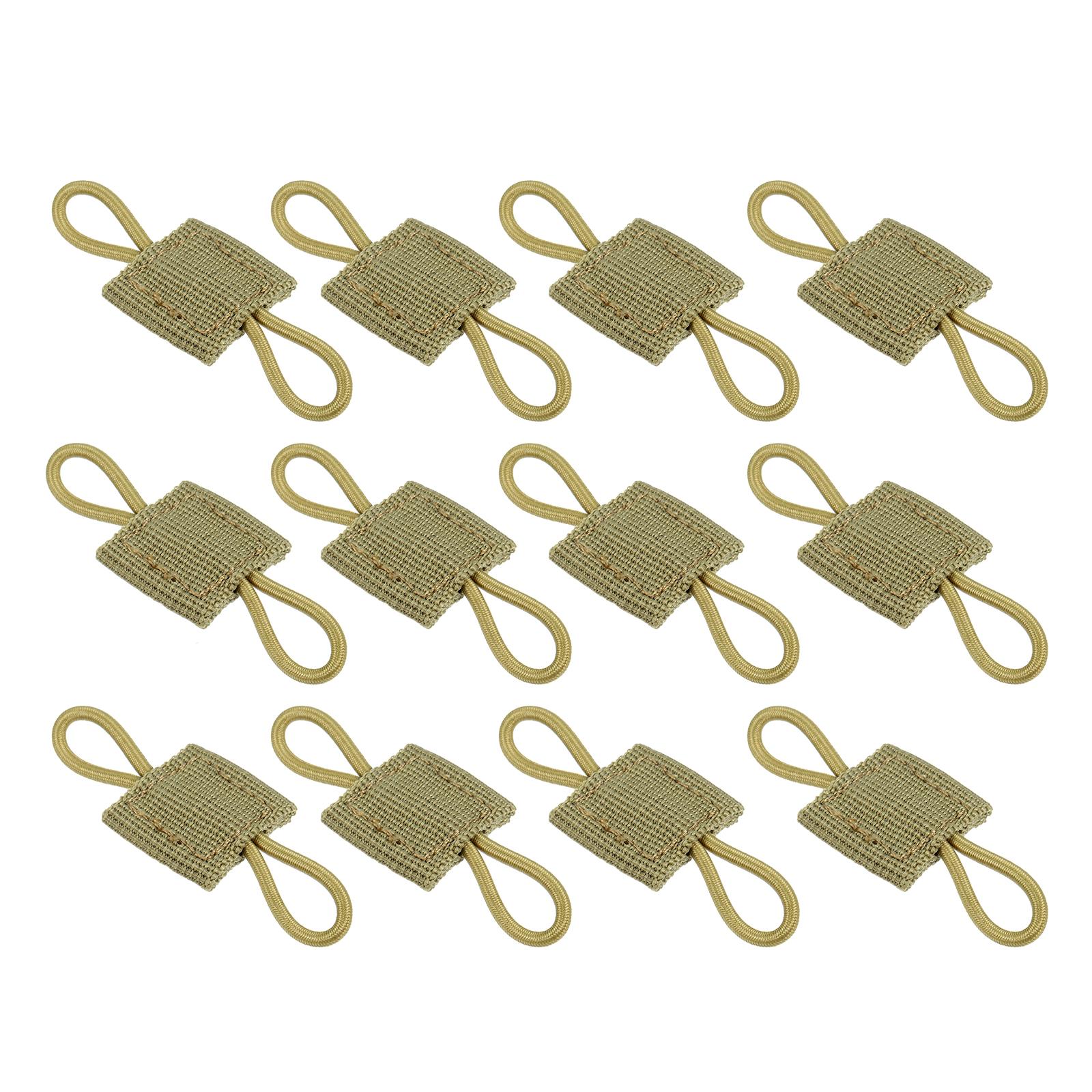 

12pcs/set Tactical Bag Vest Buckles Outdoor Tools Webbing Clips Multifunctional Backpack Hanger Black/Green/khaki Camping Hiking хакі