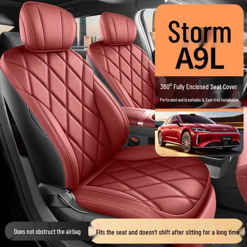 2025 Fengyun A9L Vehicle-Specific Perforated Leather Seat Covers with Ultra-Long Battery Life