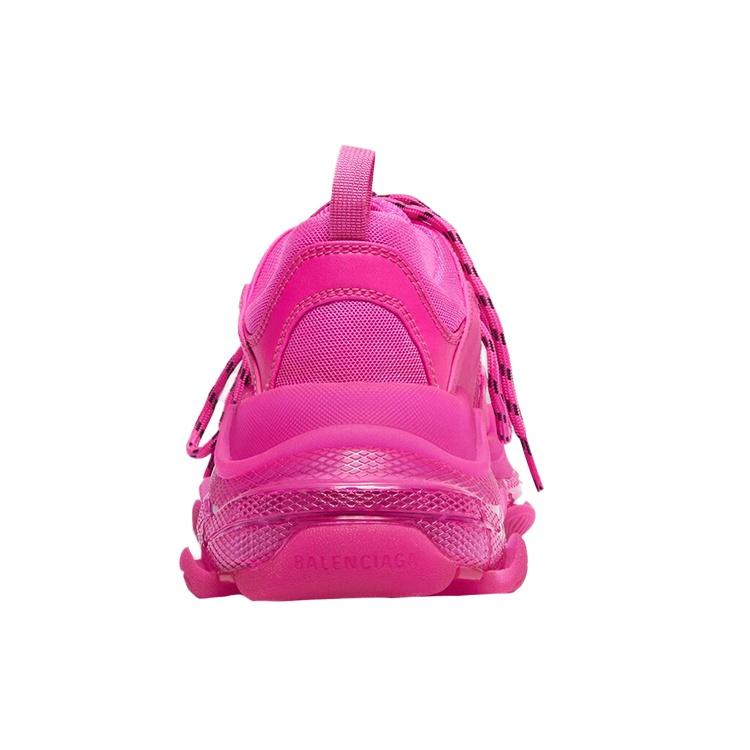 Balenciaga Triple S Low Top Chunky Sneakers Men's Pink 541624W2FG15059