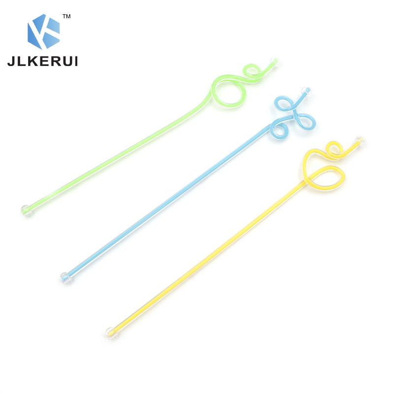 Color Core Acrylic Swizzle Sticks - Creative Drink Stirrers for Cocktails