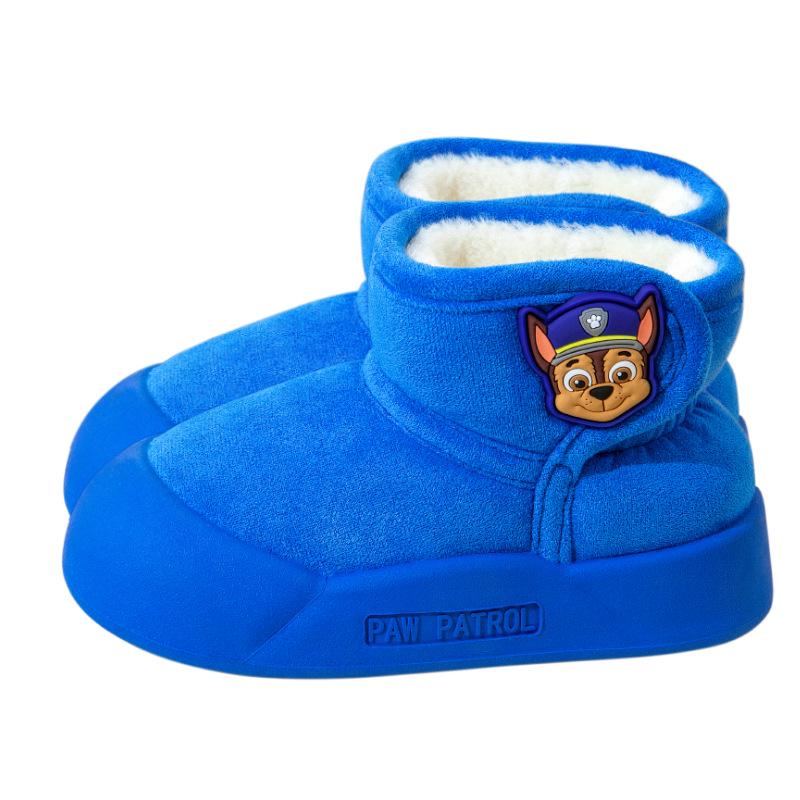 Paw Patrol Kids' Non-Slip Winter Snow Boots - Warm Cotton for Girls