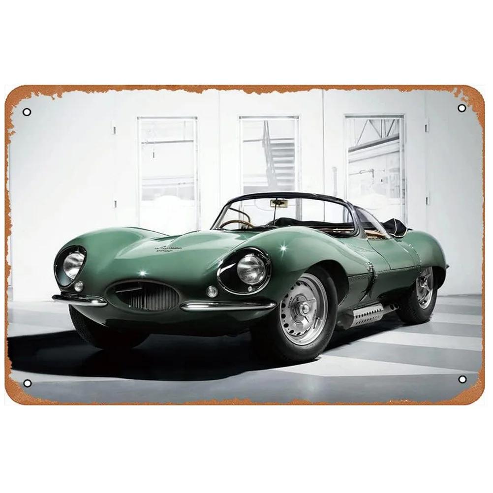 Car Motorcycle Racing Metal Tin Signs Mustang Poster Plate Wall Decor for Bars Game Room Man Cave Cafe Club Retro Posters Plaque