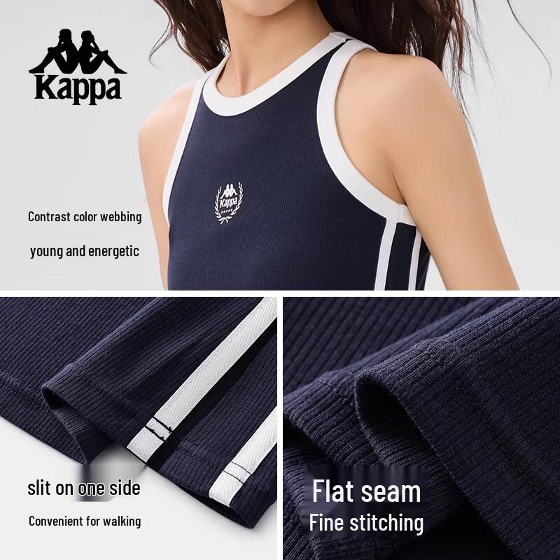 

Kappa Women s 2025 Summer Sleeveless Sports Dress S