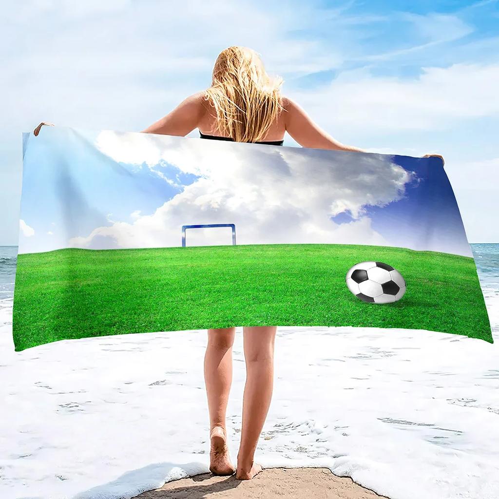Large Beach Towel for Adults Quick Dry Beach Towel Comfortable Soft Towels Summer Swim Towel for Bathroom Spa Gym Yoga Beach