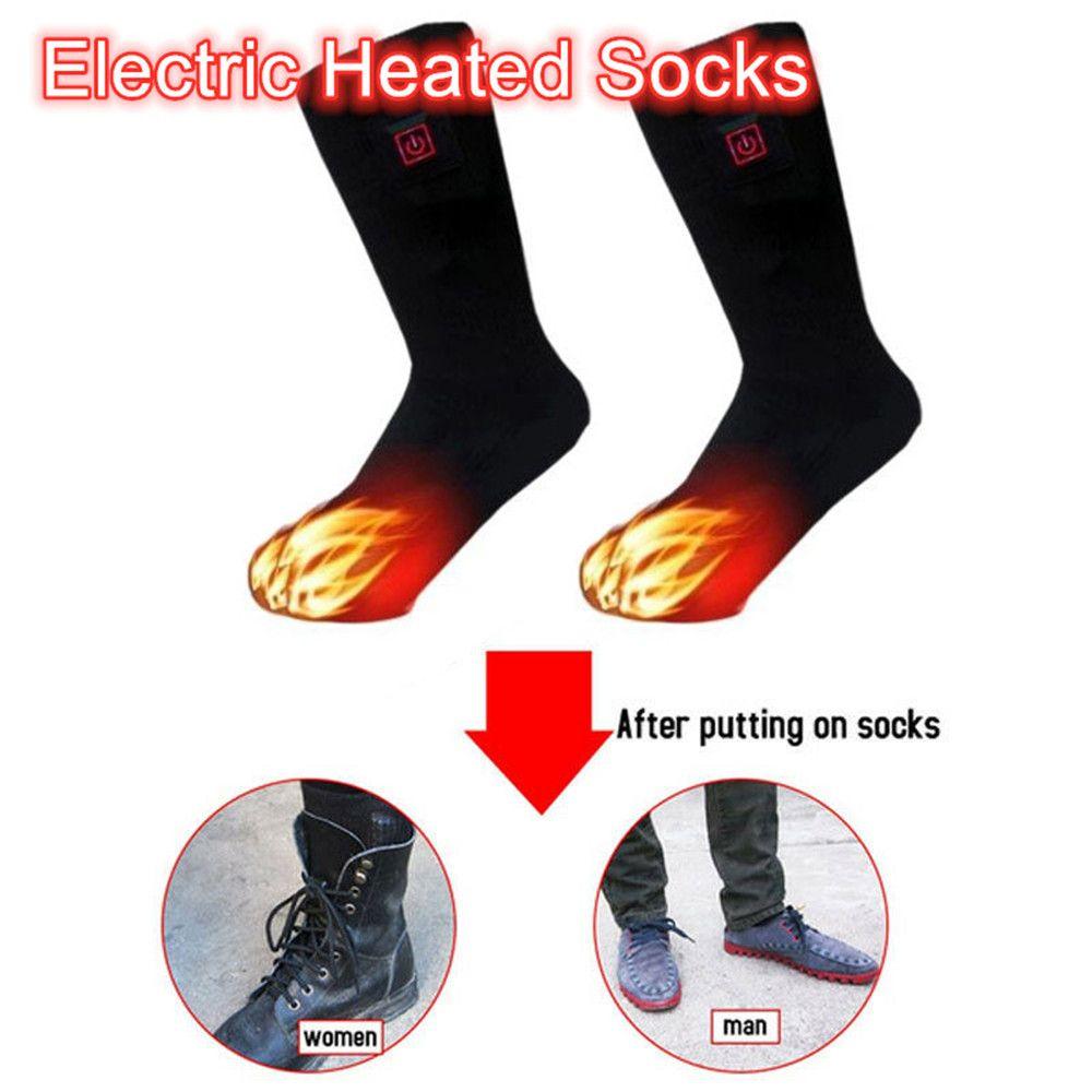 

Layer Winter Outdoors Battery Power Rechargeable Warmer Socks Electric Heated Socks Foot Socks