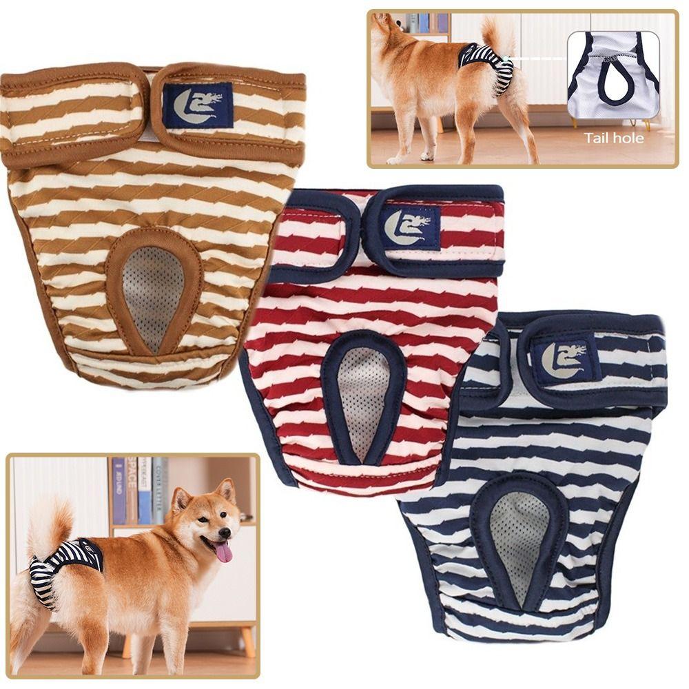 Washable Pet Sanitary Shorts Soft Elastic Pet Anti Harassment Pants Household Pet Use