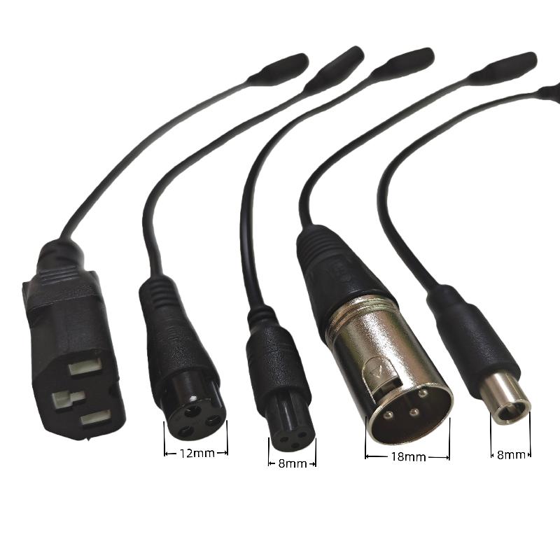 1 Set Ac 100-240V Dc 42V 2A Lithium Battery Charger Us/ Eu Plug Battery Adapter On Sector Accessories 42V 2A  Power Adapter