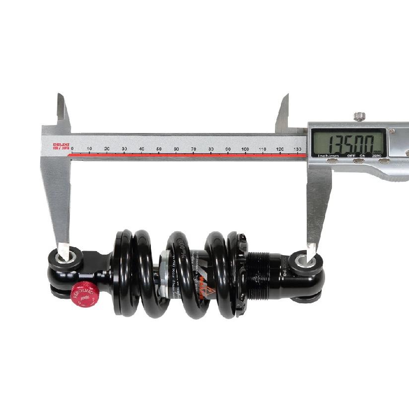 KKE 135mm 2000LBS/IN Adjustable Hydraulic Suspension for Teverun Fighter Mini & Mini PRO Electric Scooter Shock Absorber Spring