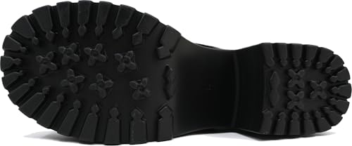 Yosuke Platform Sandals 4450002 Women's Black Enamel, Size 25.0 cm - 25.5 cm