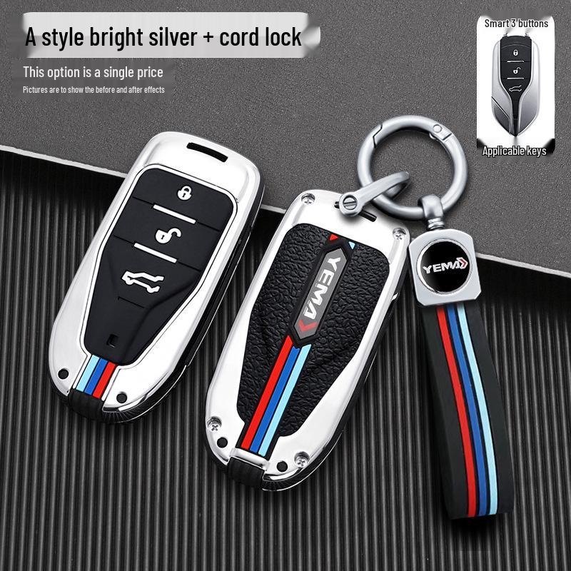 Pouzdro na klíče Mustang T70/T80: Prémiový kovový ochranný kryt pro muže