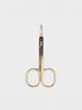 Gold Tone Stainless Steel Beauty Scissors