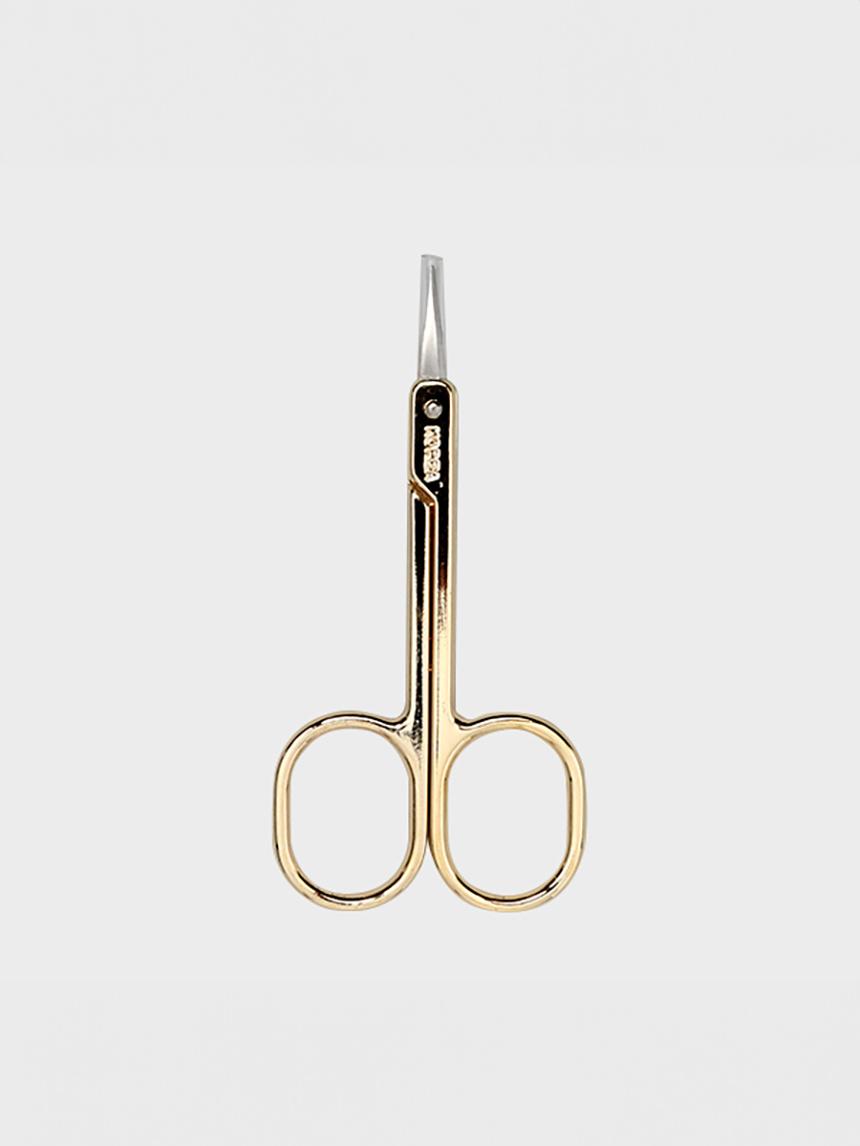 Gold Tone Stainless Steel Beauty Scissors 1ea
