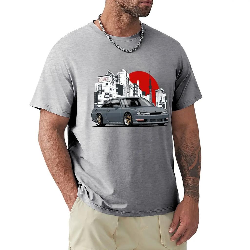 Monster Skyline R32 GTR JDM Auto Vintage T-Shirt Harajuku Kurzarm T-Shirt Baumwolle Grafik T-Shirt Tops