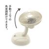 Toyo Case Desk Swing Fan, Green, Size: Approx. W17 D14.5 H25 (DF-SW-GR)