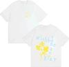 2026 Hot Singer Conan Gray Wishbone Tshrit Harajuku Tshrits Double Sided Print High Quality Aesthetic Streetwear Unisexs Women Tops