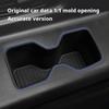 for Hyundai Santa Fe 6/7 Seats 2025 2025 Third Row Door Side Cup Holder Insert Cup Box Shock-Absorbing Storage Tray TPE Tidying