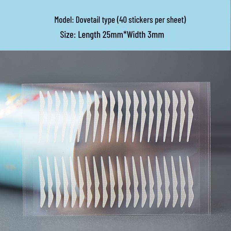 Matte Olive Waterproof Double Eyelid Tape: Invisible, Traceless, for Natural Long-lasting Makeup