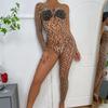 Sexy Lingerie Bodystocking Leopard Print Sexy Lingerie Babydoll Underwear Cosplay Nightclub Erotic Bodysuits Sexy Dress for Sex