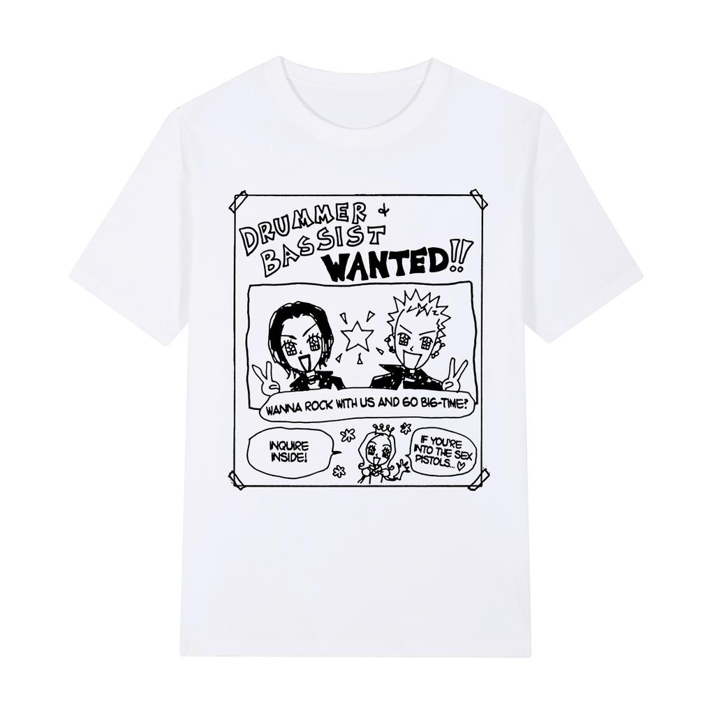 NANA Osaki Vintage T-shirt Black Stones Cotton Harajuku Streetwear Gift Idea Unique Men T shirt New Tee Tshirt Womens Tops