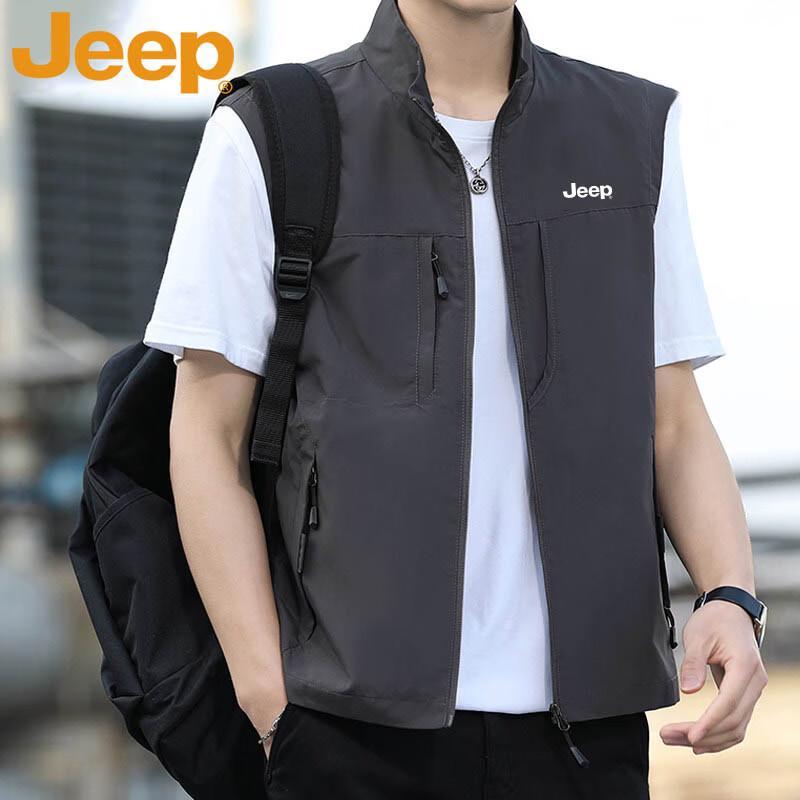 JEEP Men s Lightweight Outdoor Fishing Vest 4XL