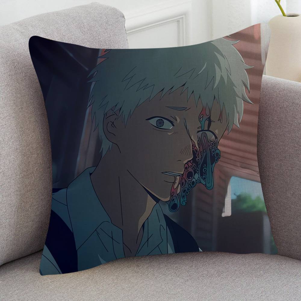 Anime The Summer Hikaru Died Cute Cartoon L Game Cushion Cover Pillowcase Upholstery Sofa Throw Pillow Home Decor Pillowcas