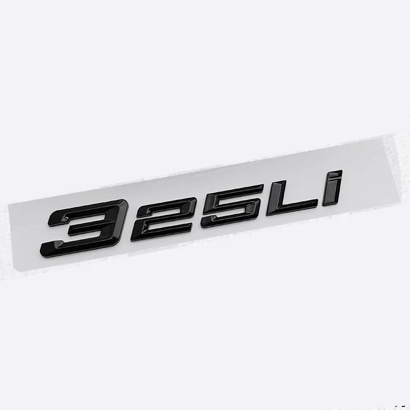 Naklejki z literami ABS na samochód Naklejka Voor BMW 320i 520Li 730Li 760Li Emblemat z tyłu