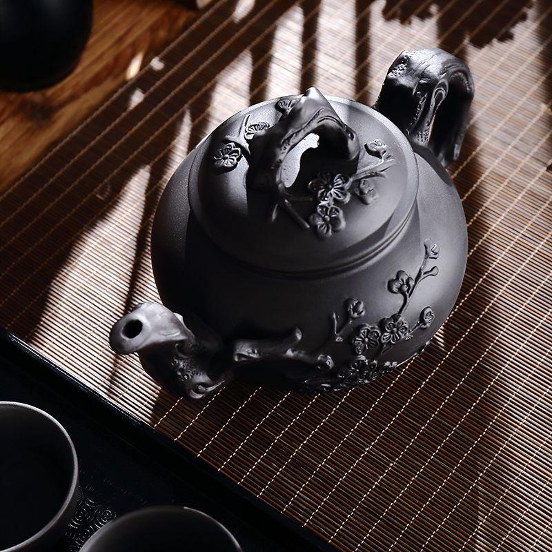 Large Capacity Purple Clay Teapot and Gongfu Tea Set