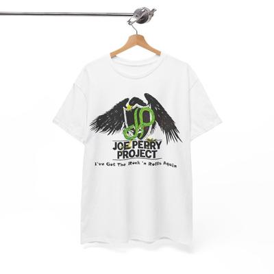 The Joe Perry Project Double-sided T-shirt White Unisex Tee All Sizes Unisex T-Shirt