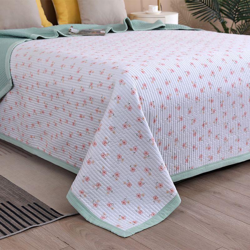 New Cotton Bed Cover Single Piece All Season Universal Bed Sheet Anti Slip Thick Mattress