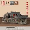 Retro Farmhouse Courtyard Miniature: Nostalgic Desktop Bonsai Decor for Living Room