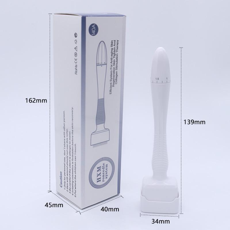 Adjustable Microneedle Roller Stamp for Beard & Scalp with Minoxidil