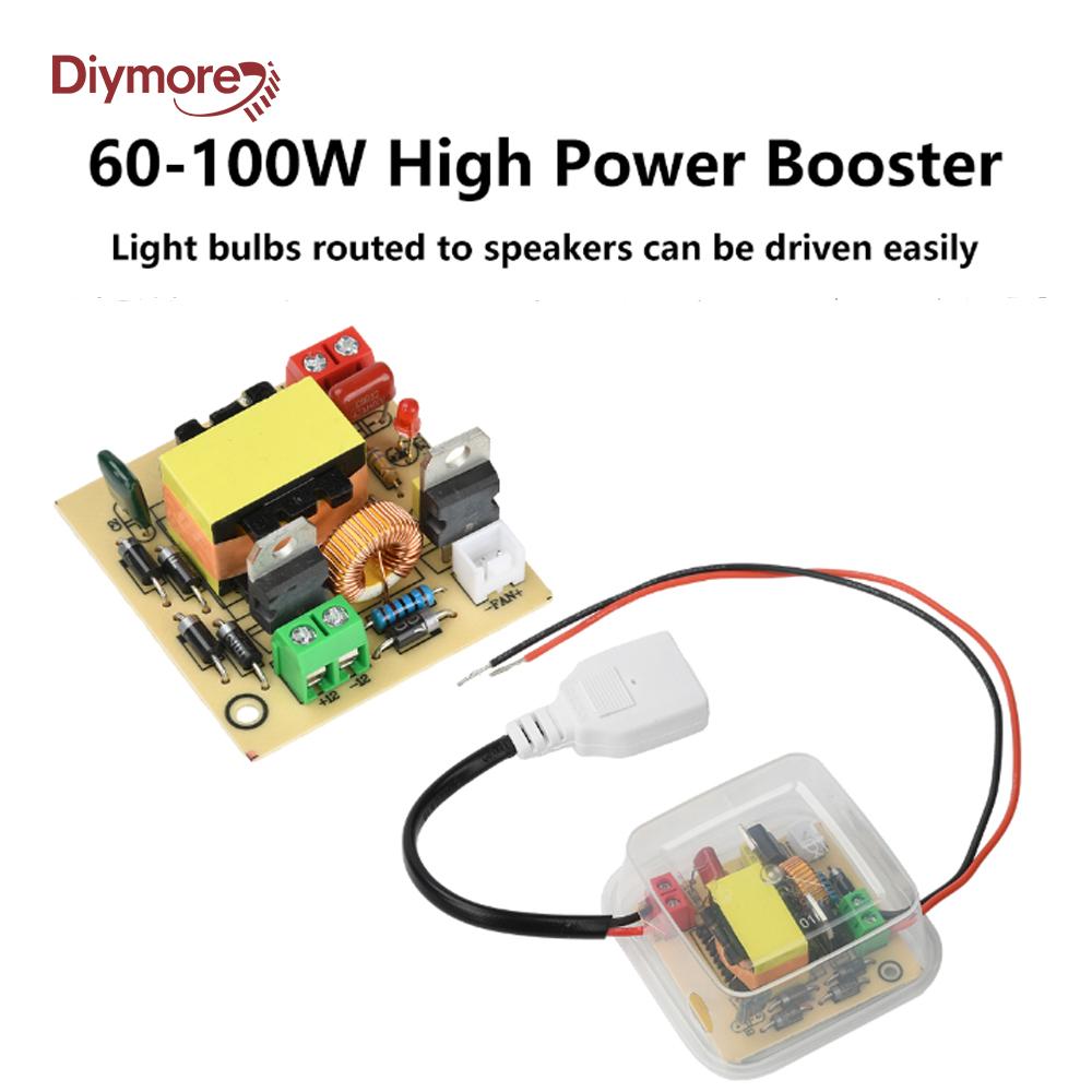 Universal 100W Boost Module Outdoor Solar Panel Inverter High Power DC 12-16.8V To 220V Boost Inverter Module