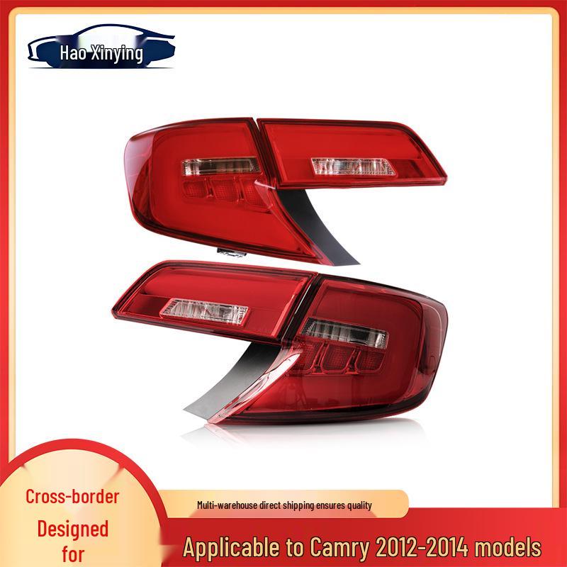 LED Flowing Turn Signals Tail Light Assembly for Toyota Camry 2012-2014 Models Sealing Glue (one box)