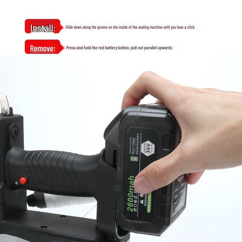 Ruigong Handheld Electric Bag Closer CN plug (adapter included)