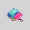 Stylish Portable Storage Bag Portable Zipper Earphone Case Compact Small Hanging Bag  Daily