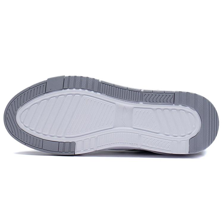 New LiNing Wear Resistant And Lightweight Low Top Skateboard Shoes Men's Black White Gray AGCS031-3