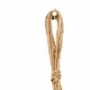 16.93in Rustic Metal Cowbell Built-in Metal Clapper Vintage Gold Wind Chime  Home Wall Hanging