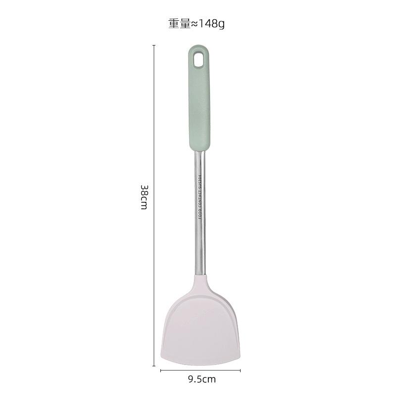New non-stick pan cooking spatula silicone spatula cooking spatula kitchen utensil set household silicone cooking spatula