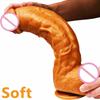 7Cm Thick Soft Flexible Big Liquid Silicone Dildo Sex Toys For Women Large Dildos