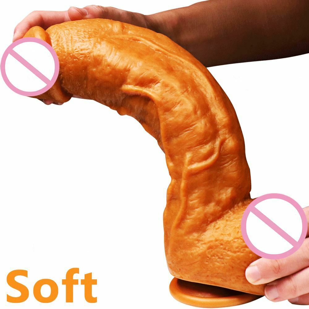 7Cm Thick Soft Flexible Big Liquid Silicone Dildo Sex Toys For Women Large Dildos