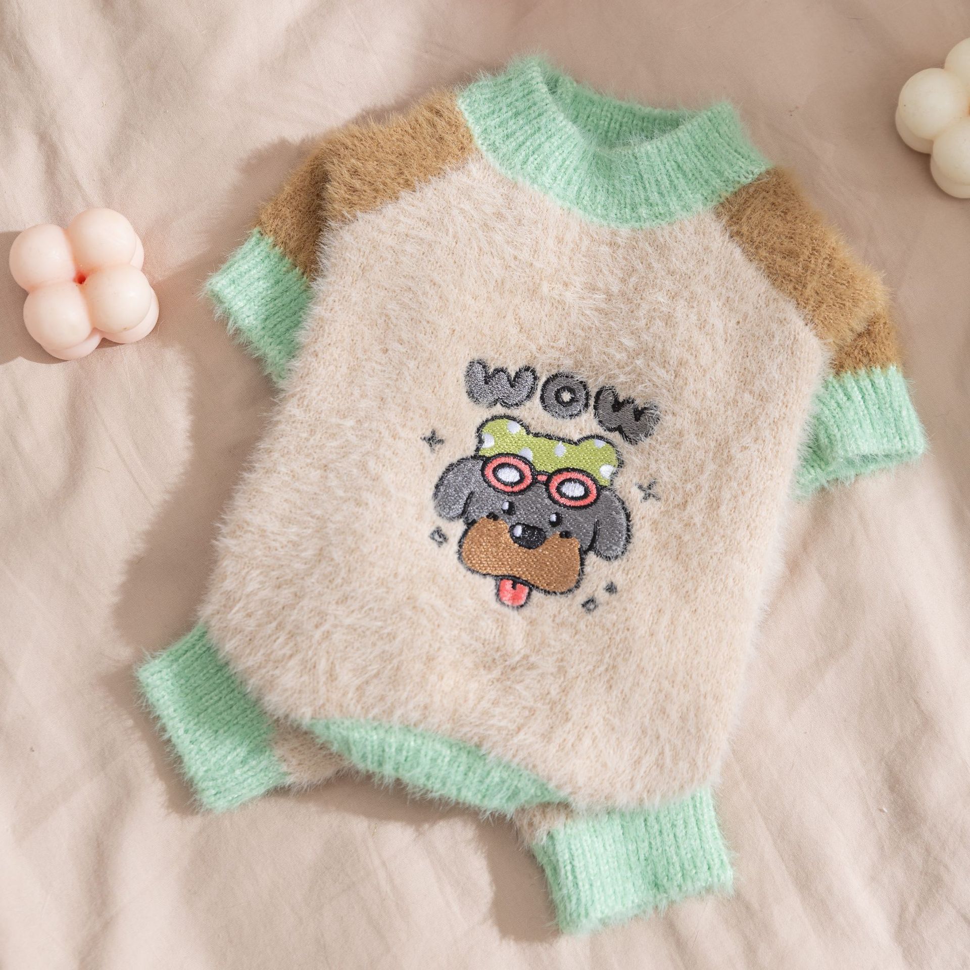 

Одежда для питомцев Маленькая собака Бишон тедди питомец собака одежда Осень и зима четвероногий собачий свитер XL (recommended weight 14-9 kg)