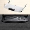 Heavy Duty Slide Rail Under Desk Keyboard Tray Adjustable Slide Keyboard Stand  Workspace