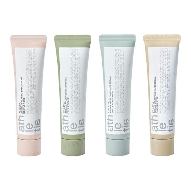 Kao - Athletia Aroma Wrapping Hand Cream 01 Gentle Rose - 30g